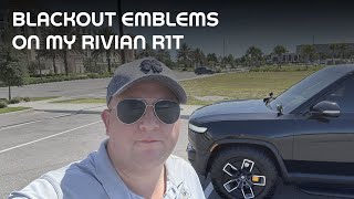Stealth Mode On: Learn How to Black Out Emblems on Your Rivian Electric Truck!