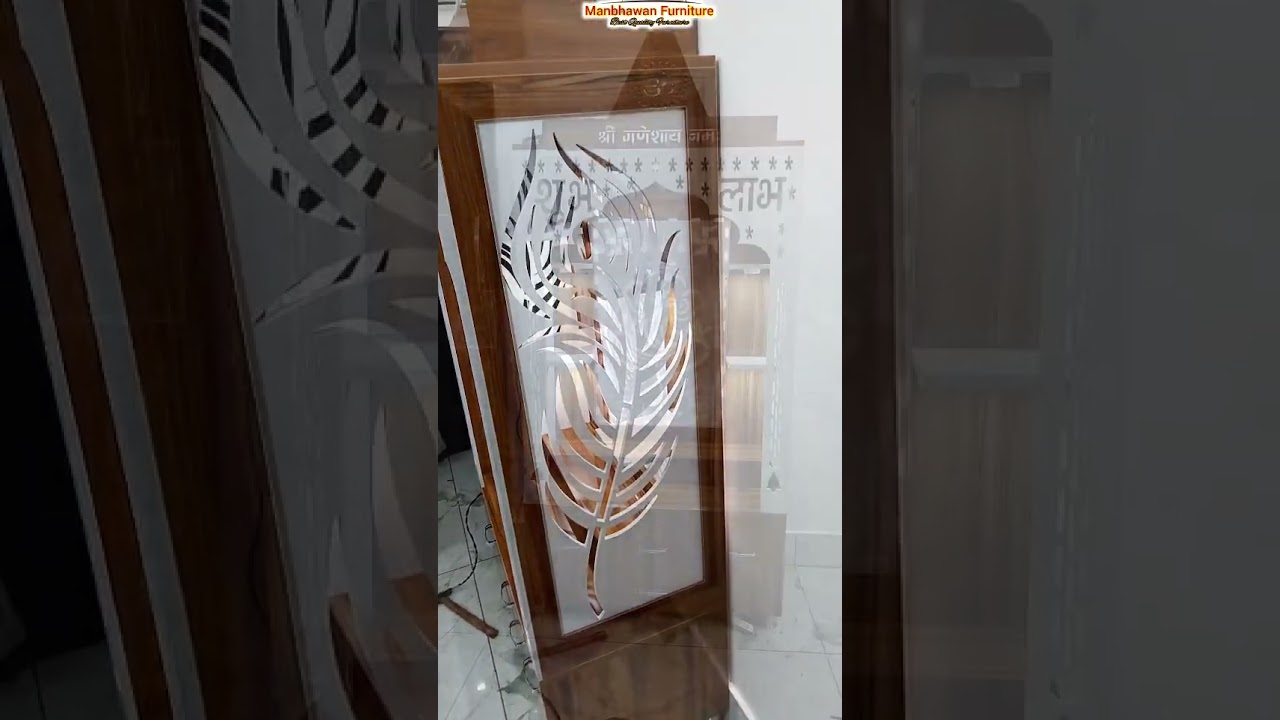 Wooden temple || CNC carving handmade mandir