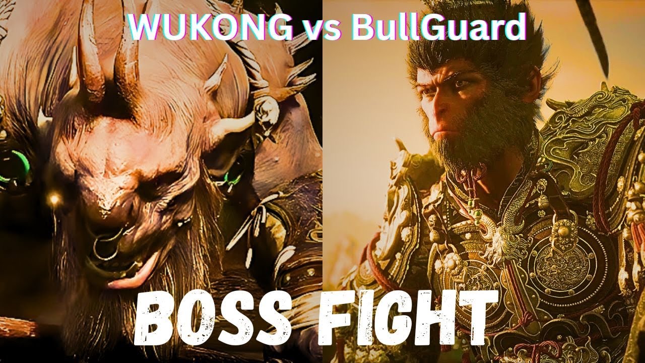 EPIC Boss Fight! 1 BullGuard vs Wukong – Black Myth: Wukong [4K ULTRA ...