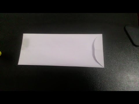 How to make an envelope using A4 size