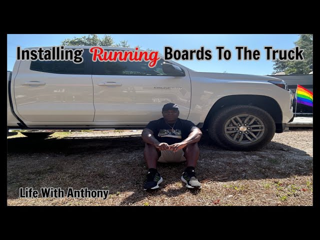 My Tiny RV Life: Installing Running Boards On My Truck class=