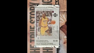 Original 2000: 2002-02 Upper Deck HONOR ROLL Basketball Pack Rip! Jason Kidd & Pau Gasol!