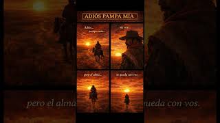 Adiós Pampa mía (Cómic Gauchesco)#tango #historieta #comicgauchesco #arteargentino #storytelling