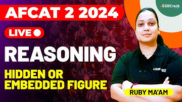 AFCAT 2 2024 Exam Reasoning Live - Hidden or Embedded Figure