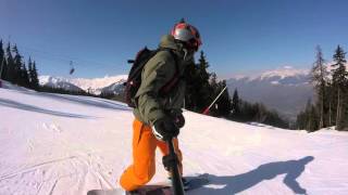 Les Arcs Snowboarding 2016 - Grizzly Run