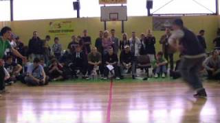 Sweeping Crow vs Crazy Twisting Group