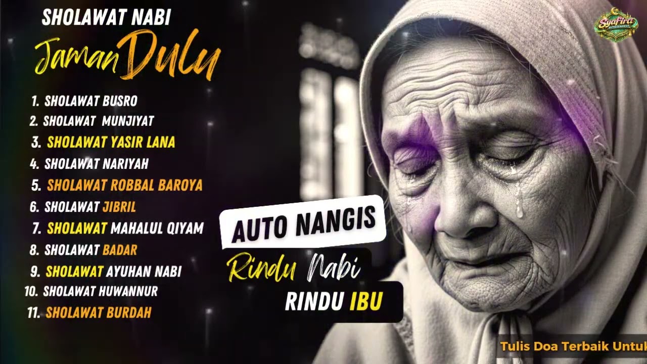 V6 FULL ALBUM SHOLAWAT LAWAS PALING MENYENTUH HATI 😭 Auto Nangis! Penarik Rezeki & Penenang Jiwa