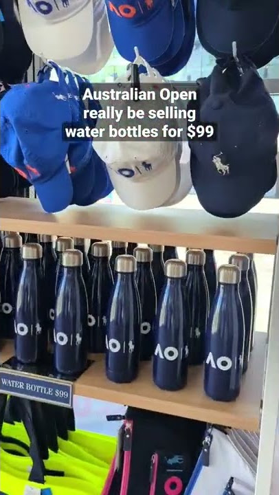 $99 Australian Open Ralph Lauren Water Bottle