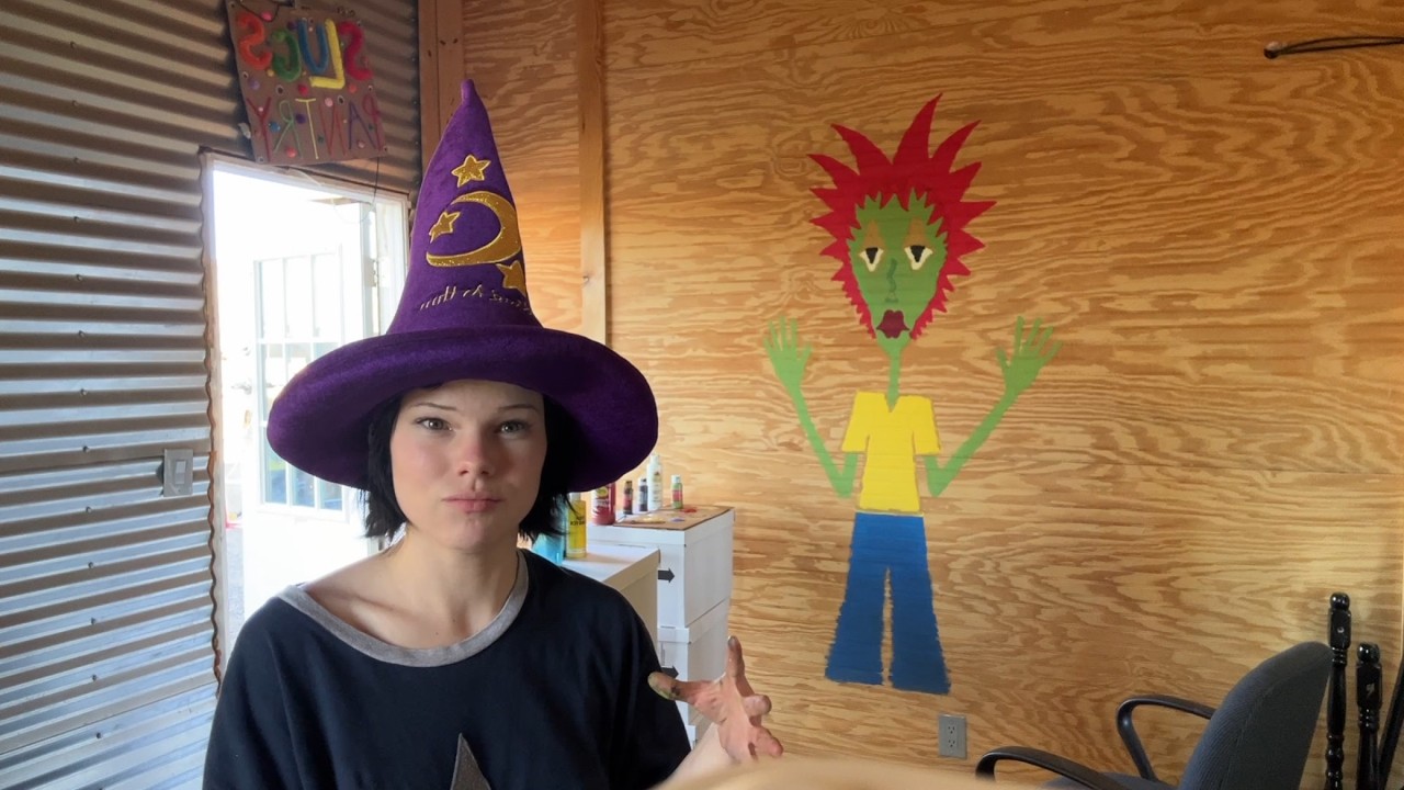 make a silly song and paint the wall