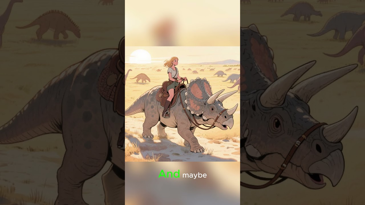 What if Dinosaurs Never Went Extinct? | #dinosaurs #whatif #sciencefacts #evolution #curiosity