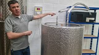 Latimer Stainless - Temperature control fermenter