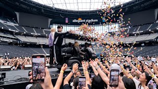 Millions of Fans Shocked! BTS's Jungkook Performs Unexpected Action on Allegiant Stadium Stage Day 2 screenshot 3