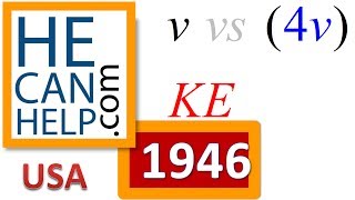 1946 {HECANHELP.COM USA} Kinetic Energy Speed is Quadrupled Stopping Distance GEORGE MATHEW