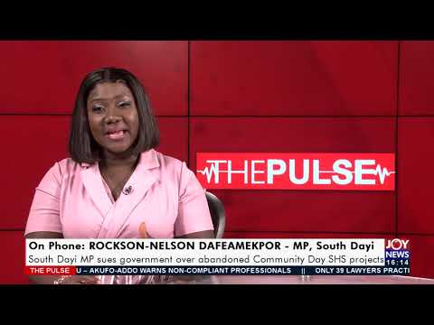 Community Day Senior High Schools: South Dayi MP sues government over abandoned projects (13-9-21) Community Day Senior High Schools: South Dayi MP sues government over abandoned projects (13-9-21)
