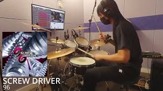 [GITADORA] SCREW DRIVER / 96 (Drum Cover, 叩いてみた)