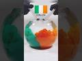 Ireland Flag Experiment in Water 🌈🇮🇪 | Satisfying Color Mixing Short #shorts #colormixing #asmr