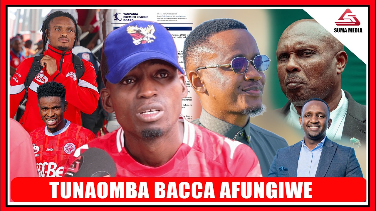 MNANDI AMVAA ALLY  KAMWE  SAKATA LA SULEIMANI AWAOMBA TFF KUMFUNGIA BACCA ATOA MASA72