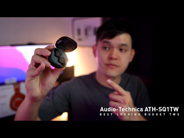 Audio-Technica ATH SQ1TW - Cheerful & Unique Design TWS Earphone