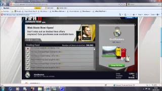 Fifa 11 Ultimate Team Web App Script Hack (HD)