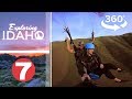 Soar over beautiful Horseshoe Bend in a paraglider | Exploring Idaho 360