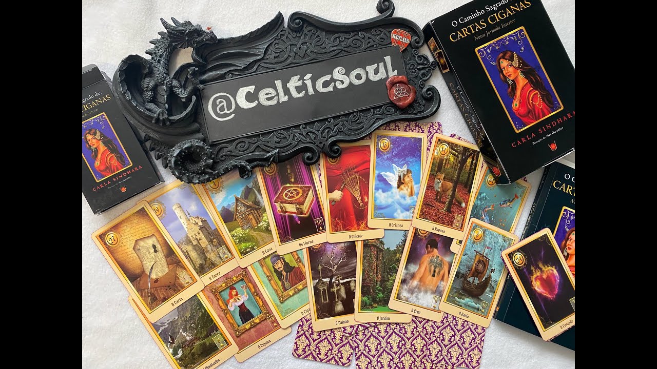 Tarot Tarô Baralho O Caminho Sagrado Das Cartas Ciganas - Loja