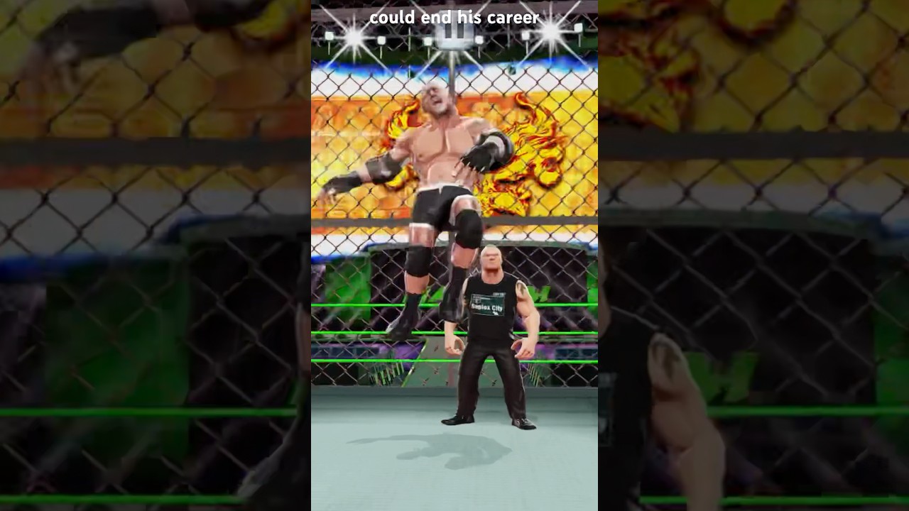 Брок Леснар Супер F5 в WWE Mayhem 