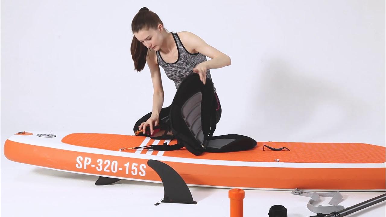 Jiubenju Inflatable Stand Up Paddle Board with Kayak Seat YouTube