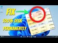How to Fix 100% Disk Usage on Windows 10 &amp; 11 ⚡ Easy &amp; Permanent Solution (2025)