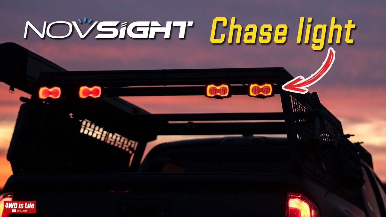 Chase light - Novsight Halo 4.5 inch third brake light / reverse 