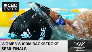 Womens 100m backstroke semi-finals featuring Kylie Masse, Madison Kryger and more in Glasgow
Womens 100m backstroke semi-finals featuring Kylie Masse, Madison Kryger and more in Glasgow Womens 100m backstroke semi-finals featuring Kylie Masse, Madison Kryger and more in Glasgow