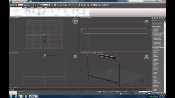 3DS Max modeling tutorial (build a wooden deck) EASY! Part 4