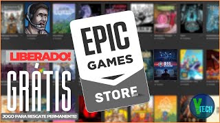 CORRA!! NOVOS JOGOS de GRAÇA PARA RESGATE GRÁTIS e PERMANENTE no PC (EPIC  GAMES e UBISOFT) 