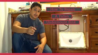 Information How to repair a fallen undermount sink News