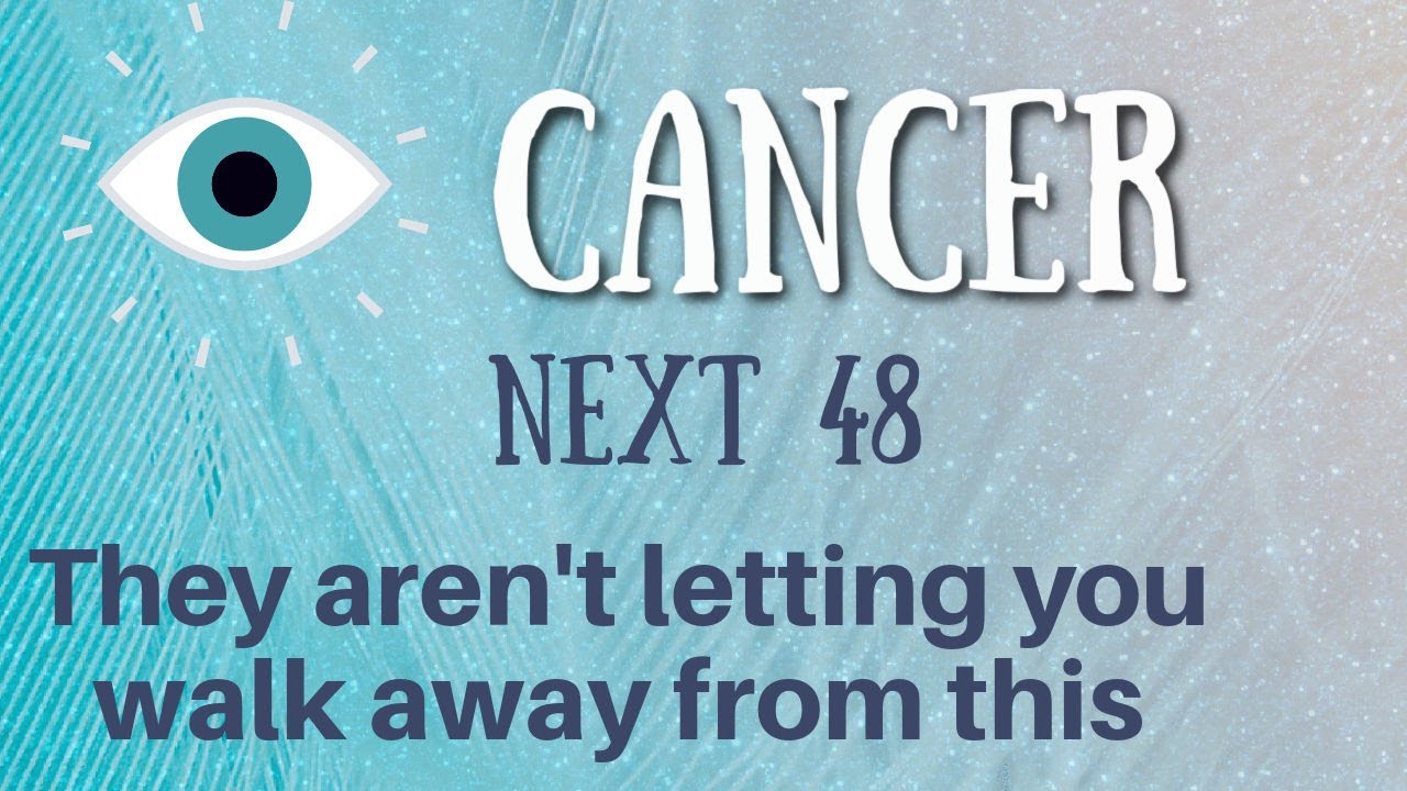 CANCER NEXT 48 feeling like a FOOL. No way they're letting you walk away. Love Tarot