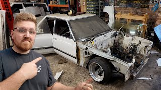 Tackling The Metal Work On My Smooth Bay Toyota GX61