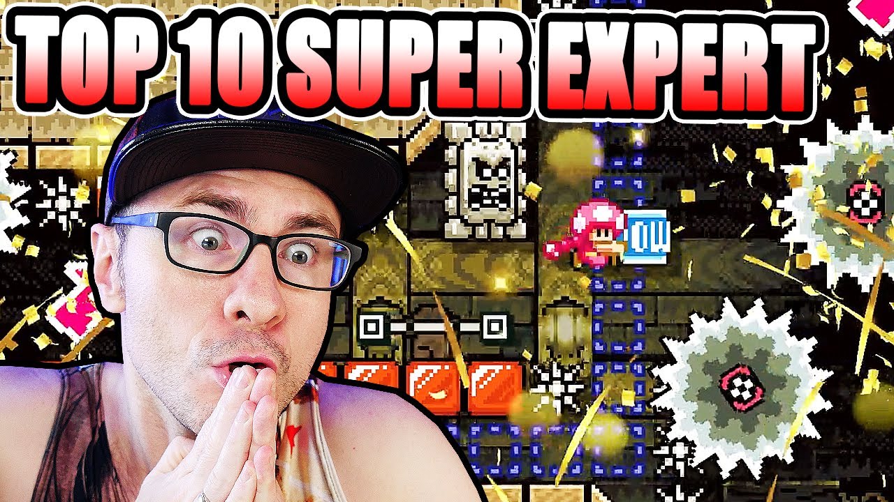 The Top 10 SUPER EXPERT Mario Maker 2 Levels Of All Time - YouTube