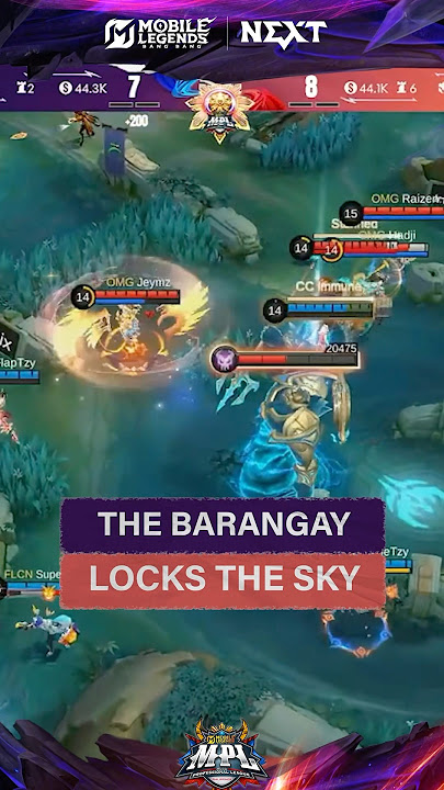 THE BARANGAY LOCKS THE SKY