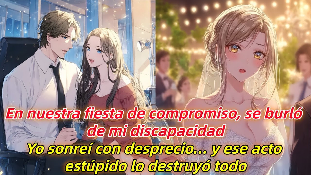 En nuestra fiesta de compromiso, se burló de mi discapacidad. Yo sonreí con desprecio…