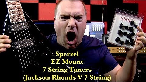 Sperzel 7 String EZ Lock Tuners for Rhoads 7 String V