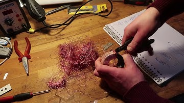 1 meter long ribbon - Making a toroidal impedance matching transformer