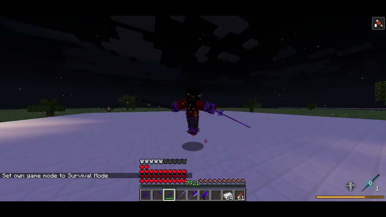 Weapons of minecraft (pre 1.7) - Satsujin and Ender Obscuris Showcase