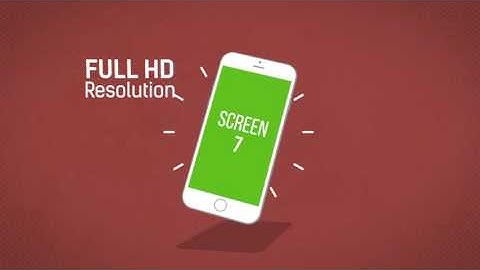 Mobile App Presentation After Effects Template