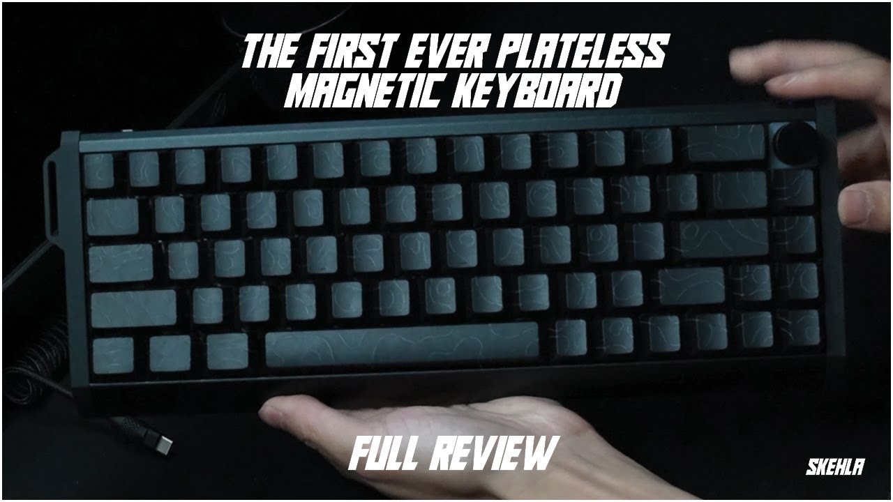First Plateless Magnetic Keyboard | Full Review | Unboxing | Sound Test | Skyloong GK68 HE Aluminum 