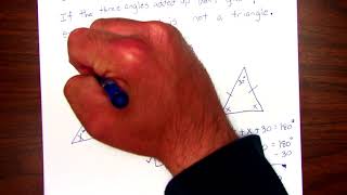 Triangle Sum Theorem Notes Video