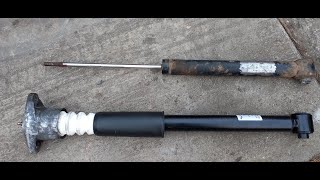 Замена заднего амортизатора пассат б5 и б5+ / How to change rear shock absorber on VW PASSAT B5