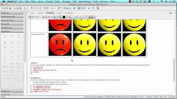 UPC - LEARN MAPLE - Complex Numbers