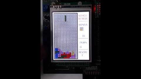 STM32 Tetris Game
