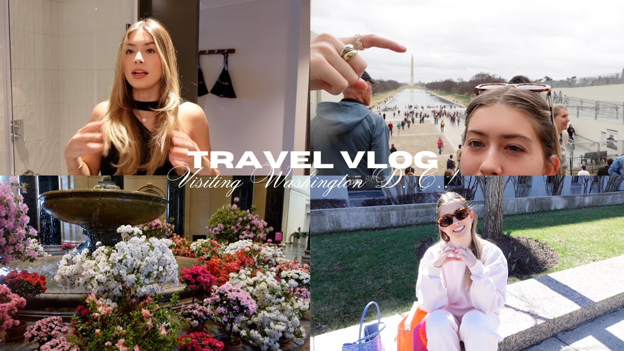 My First Time In D.C.! Hanging out with Abe Lincoln, GRWM, Chit Chatting and Sight Seeing!