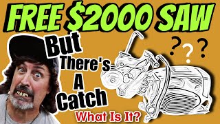 Free $2000 Chop Saw - But There's A Catch