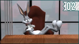 Looney Tunes Back In Action Ps2Gcn - Level 1 Warner Bros. Studios - Challenge 2 Wanted Duck